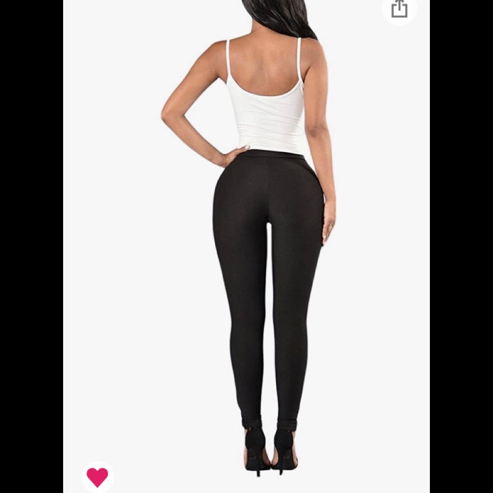 Hot❤️🔥NWT Sexy Lace Up Black Pants - Picture 4 of 14
